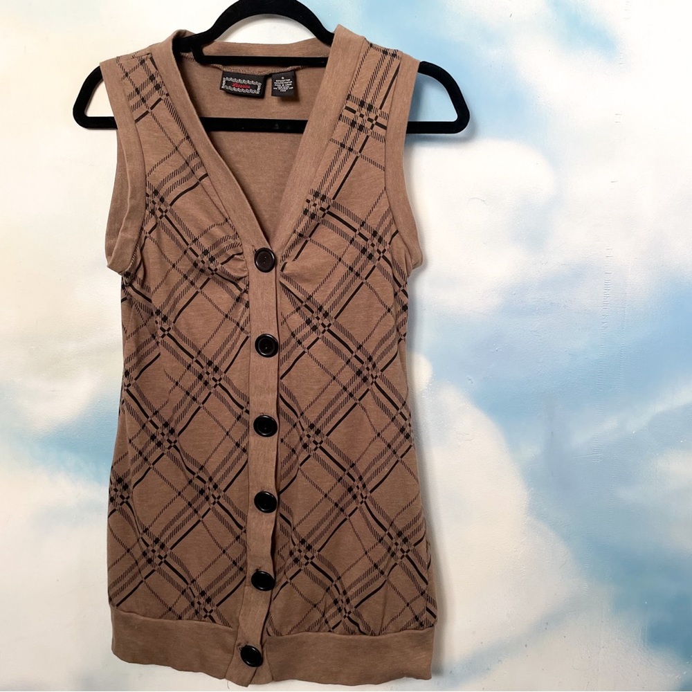Licorice vintage t-shirt vest
